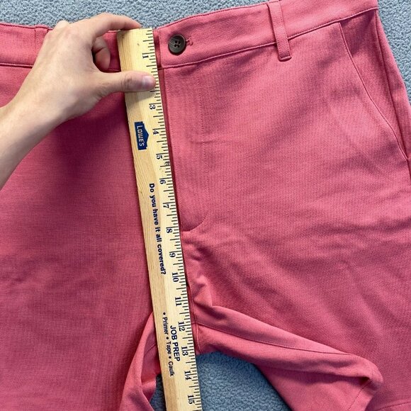 True Classic Men's Pink Shorts, 36" x 7" Inseam - Picture 5 of 13